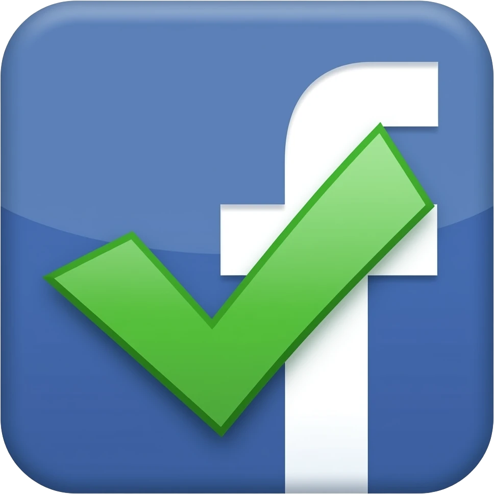 Let it be Facebook verification badge like that of facebook emoji