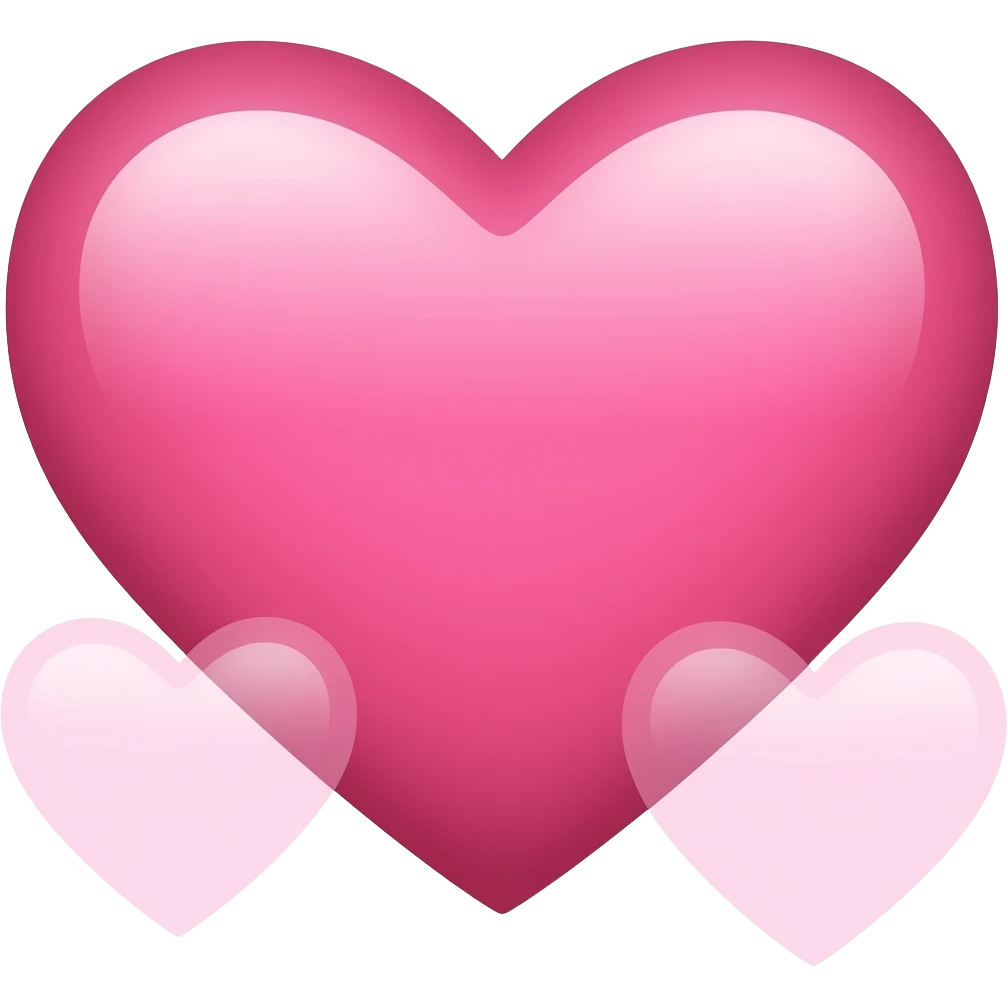 liyyle PINK HEARTS emoji