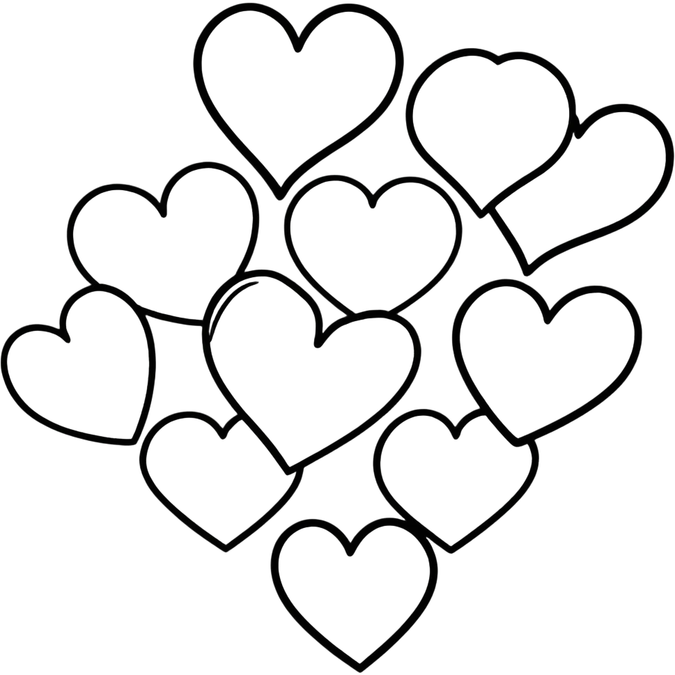Hearts emoji