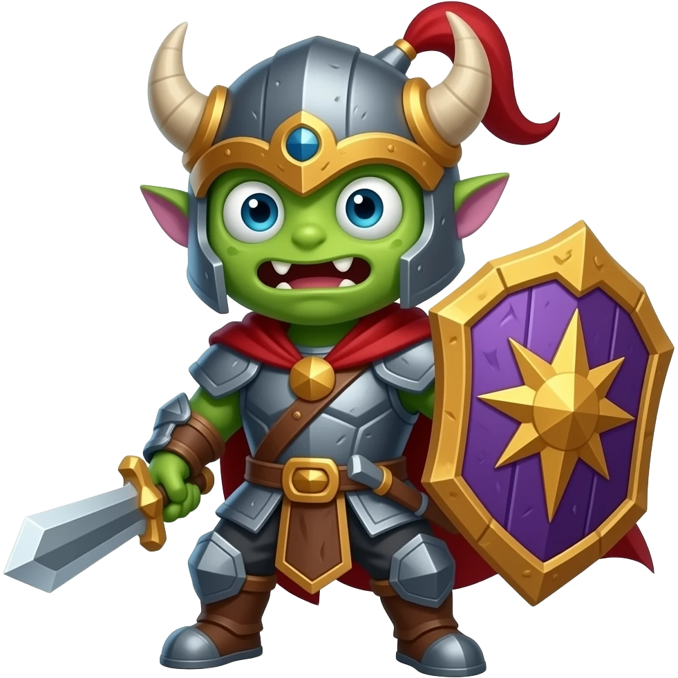 A surprise monster battle with the legend emoji