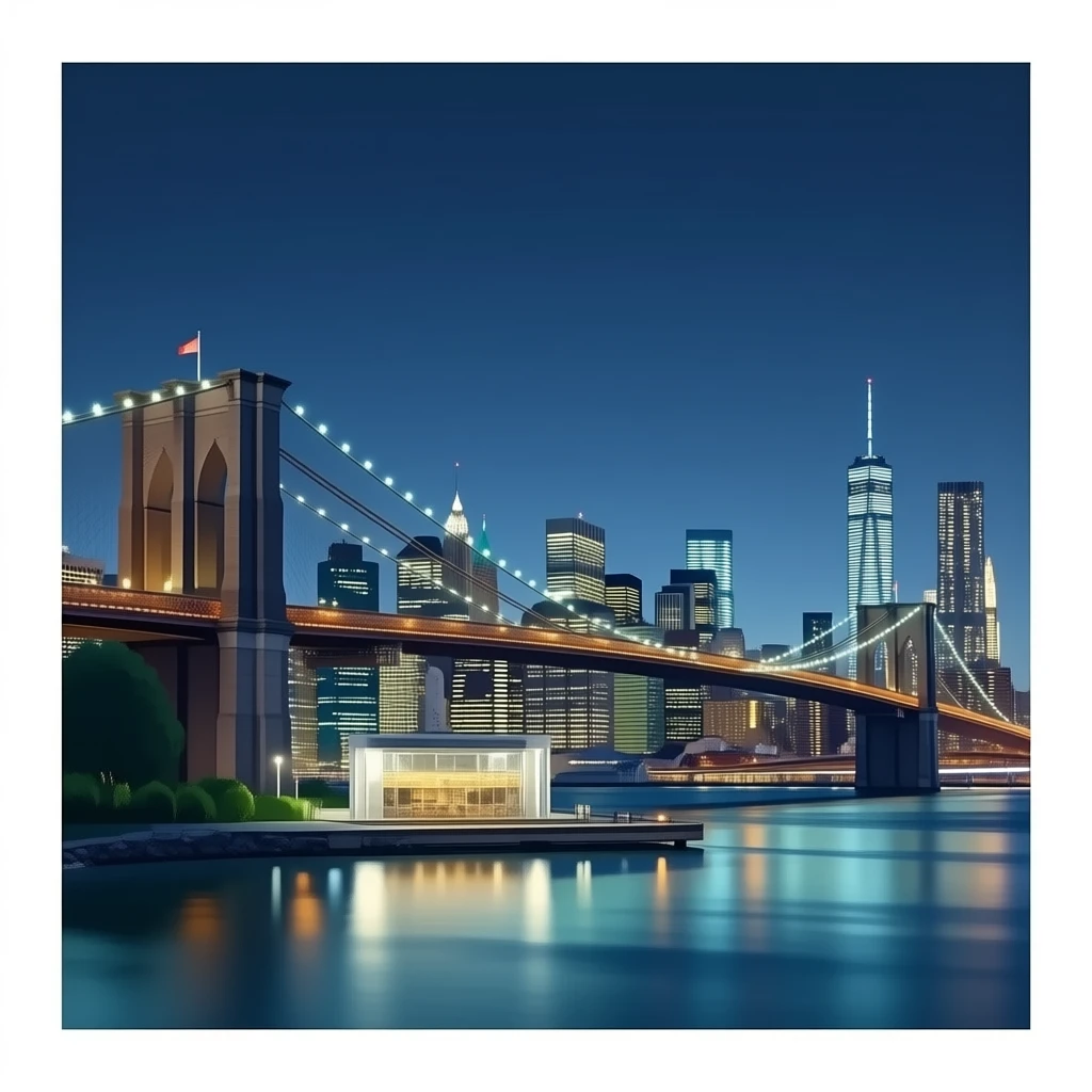 Brooklyn bridge emoji