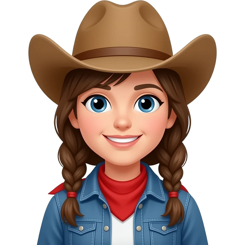 Cowgirl emoji