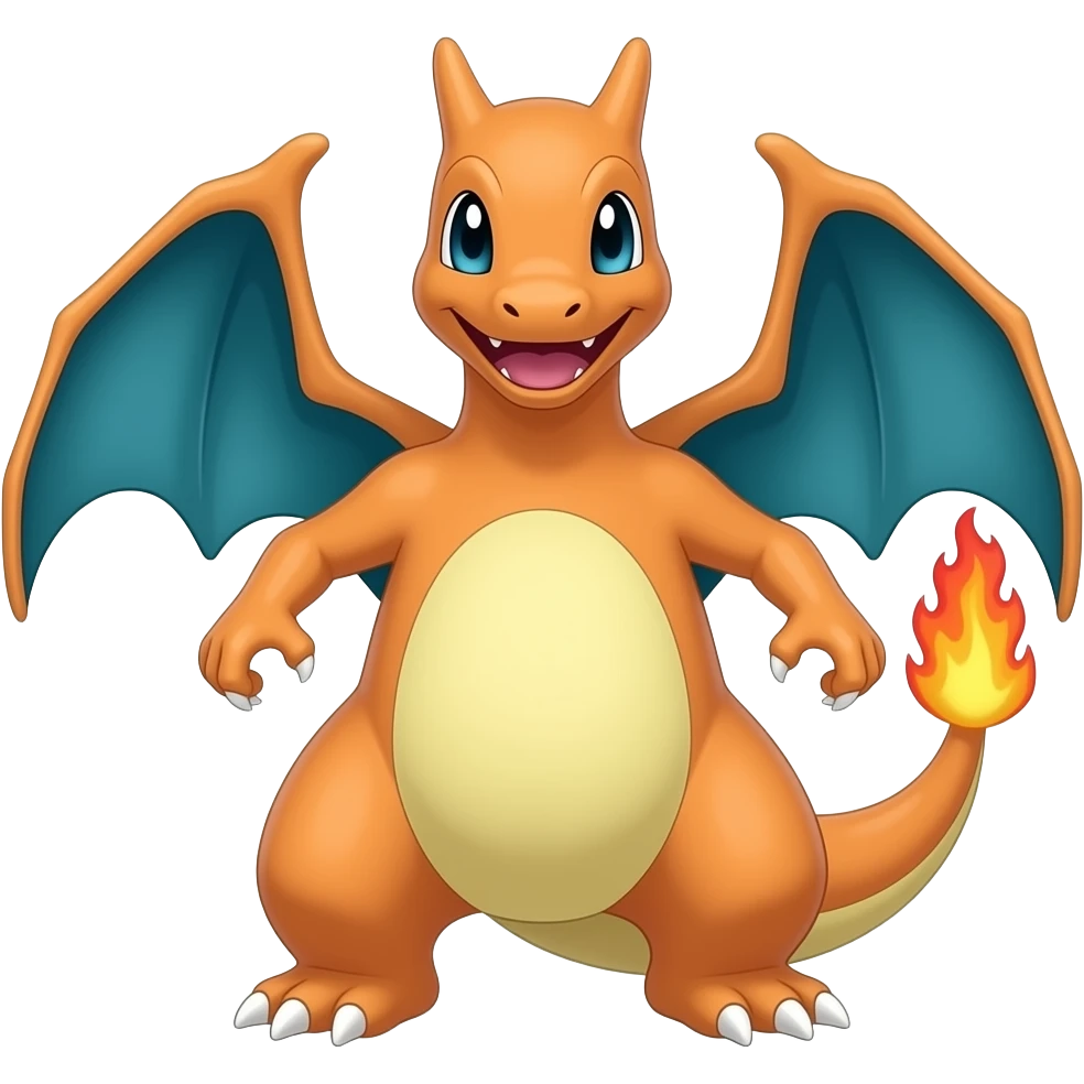 Pokémon dracaufeu emoji
