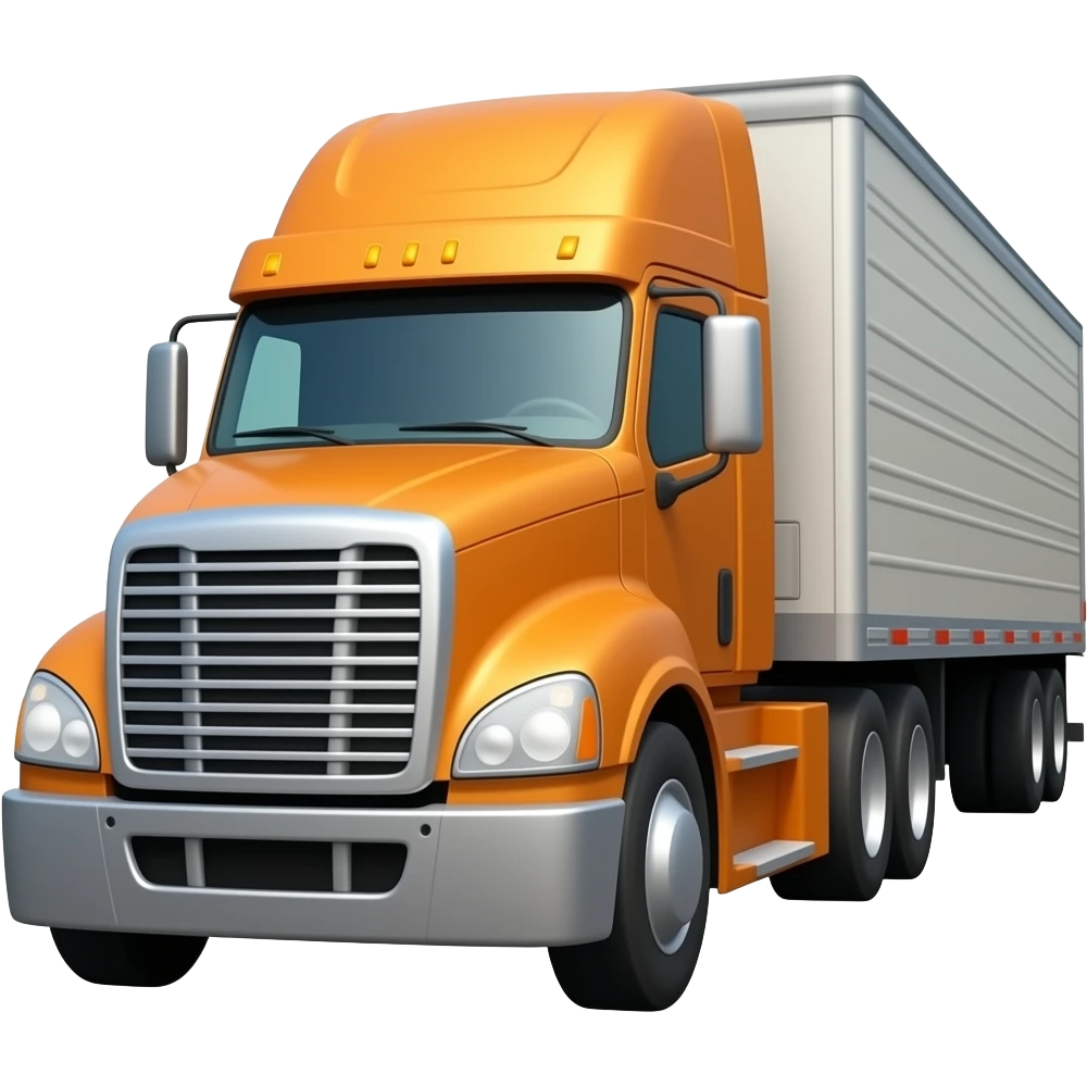 semi-truck  olympics emoji