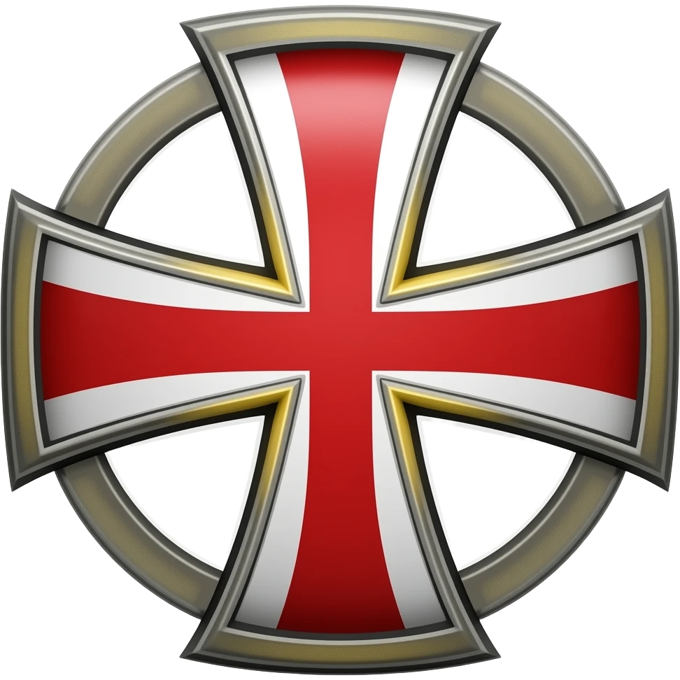 the knights templar cross emoji