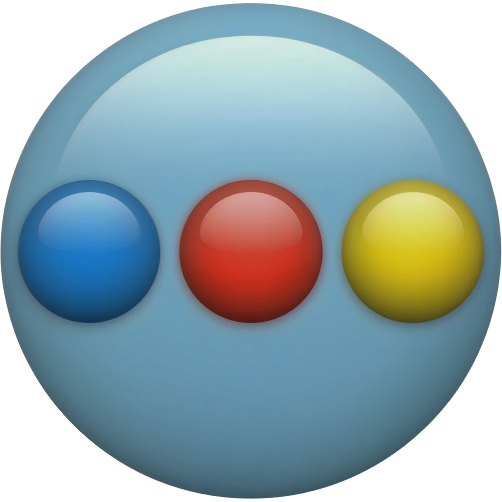 gernate  BLUE, RED AND YELLOW emoji emoji