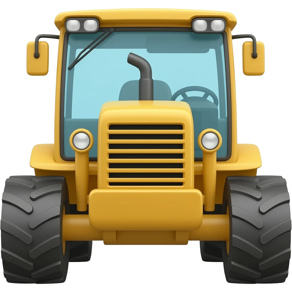 Motor grader emoji