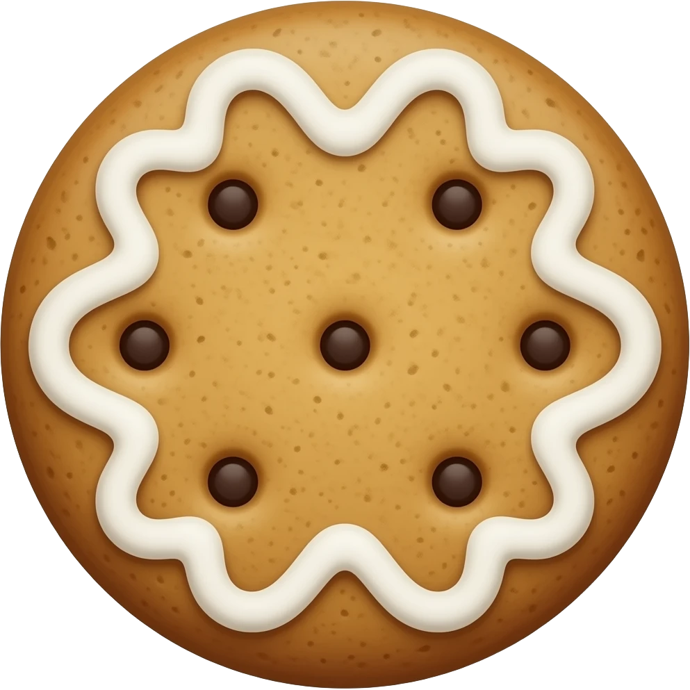 Ginger bread emoji