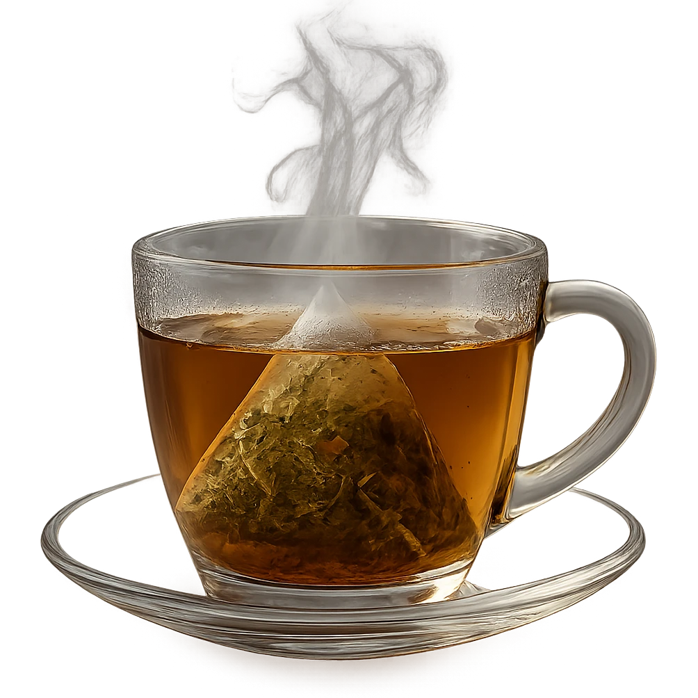 TAZZA DI TISANA DRENANTE, IPERREALISTICA 4K emoji