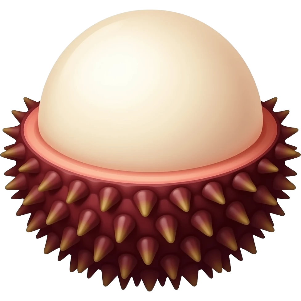Rambutan emoji