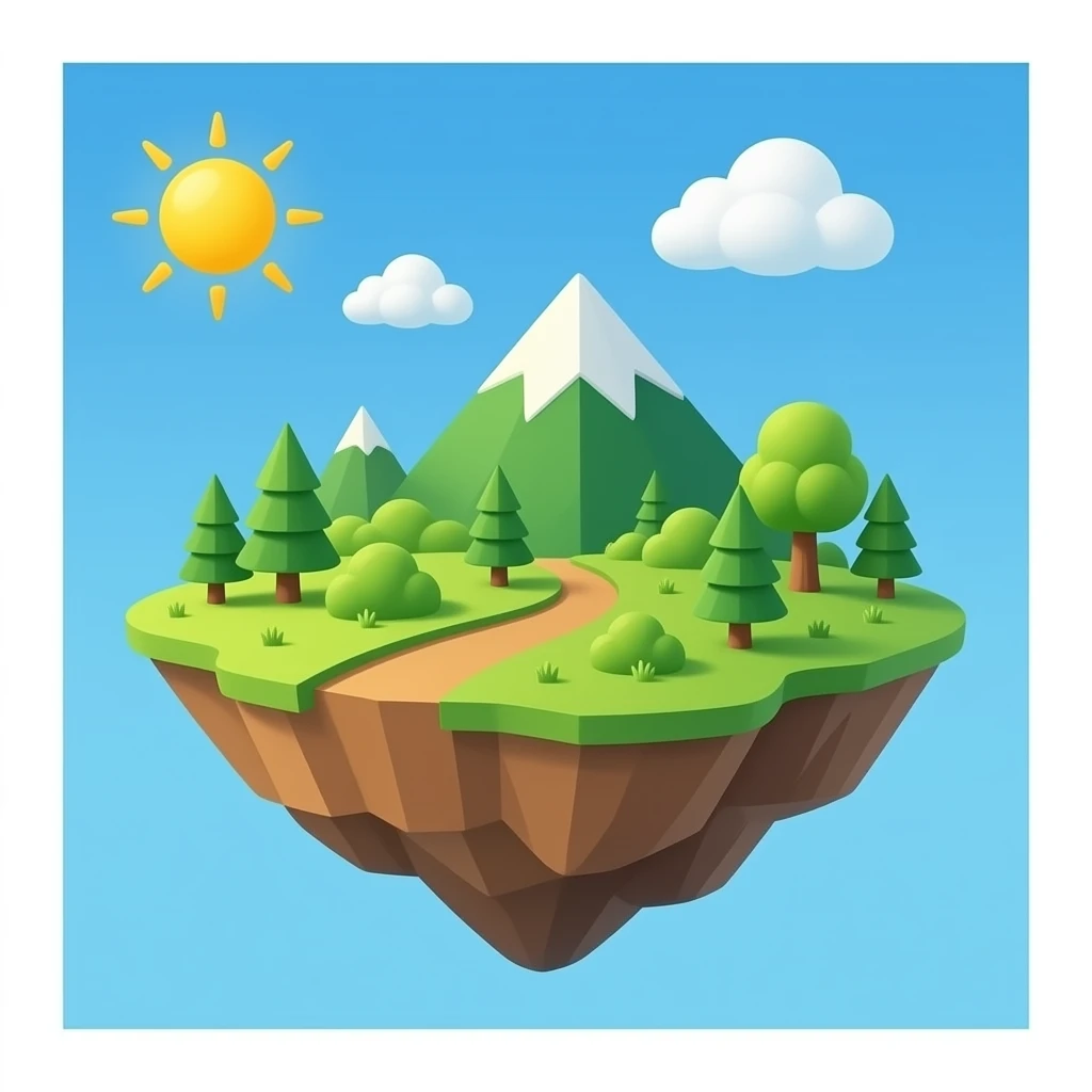 floating island emoji
