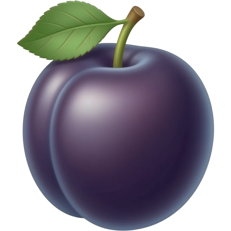 Plum emoji emoji