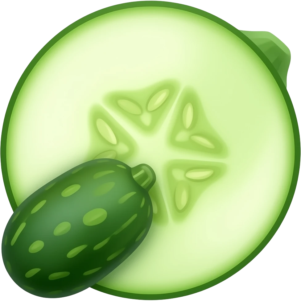 Cucumber emoji