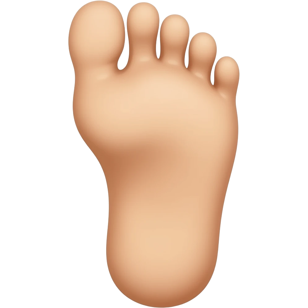 foot emoji