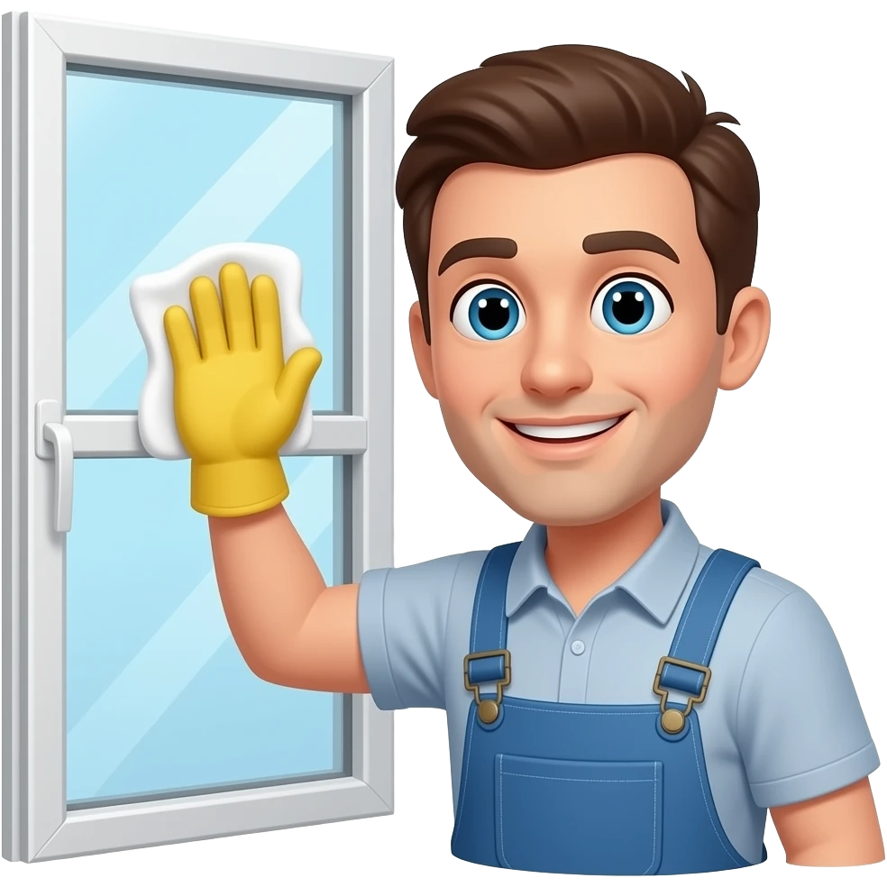 cleaning windows emoji