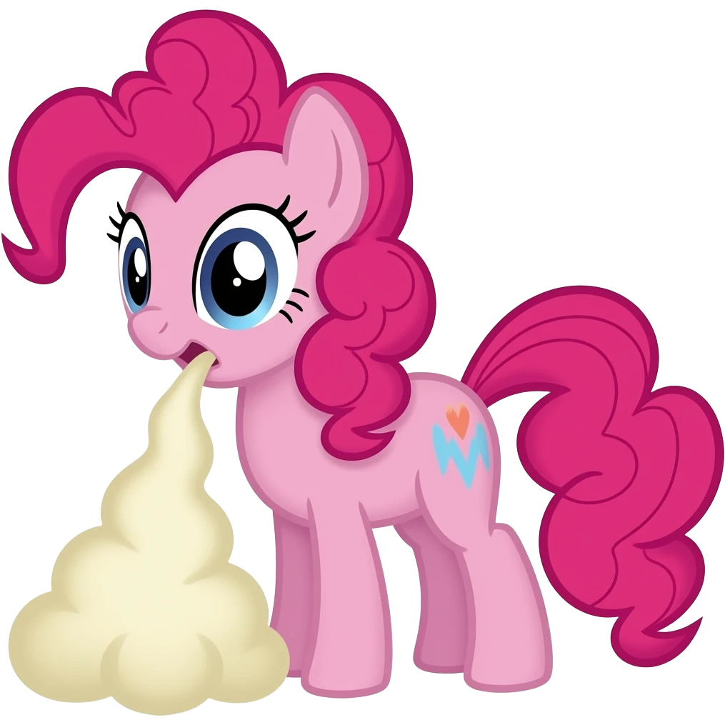 Pinkie pay tirandose un pedo emoji