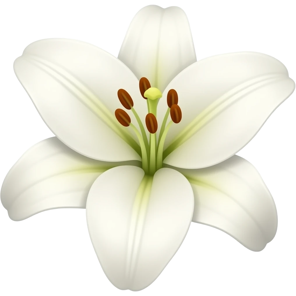 Lilly flower emoji