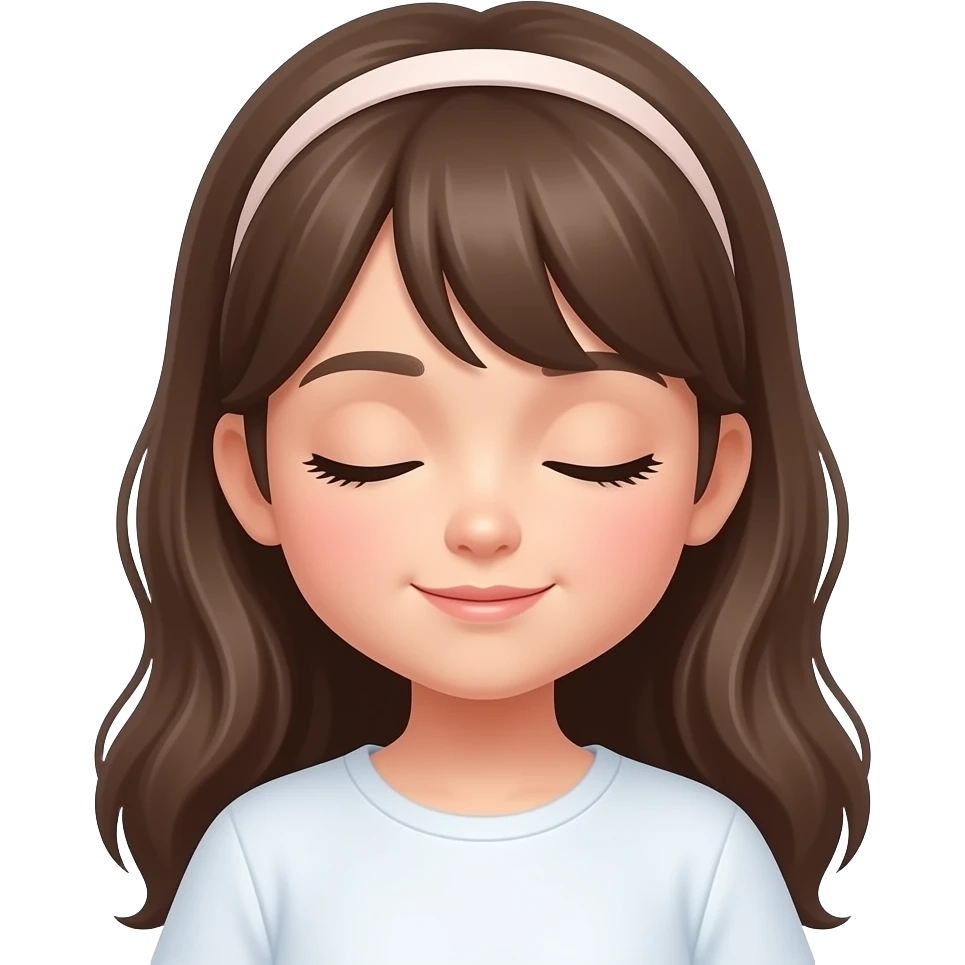 Bela adormecida como garota emoji emoji