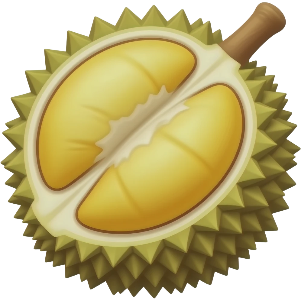Emojis Durian fruit emoji