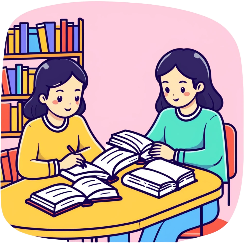 books club girls only on the table  emoji