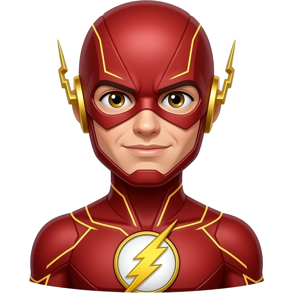 The Flash from Heroes and Villains emoji