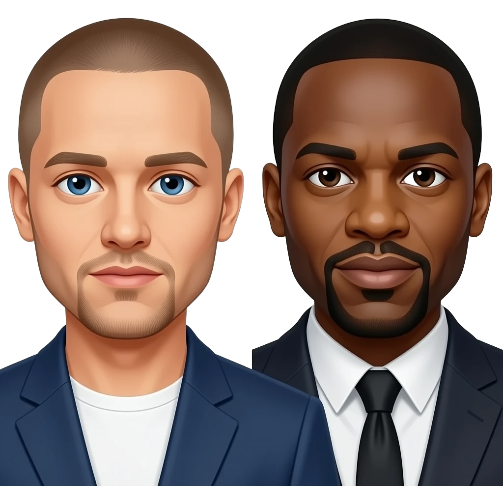 Eminem and Dr Dre emoji