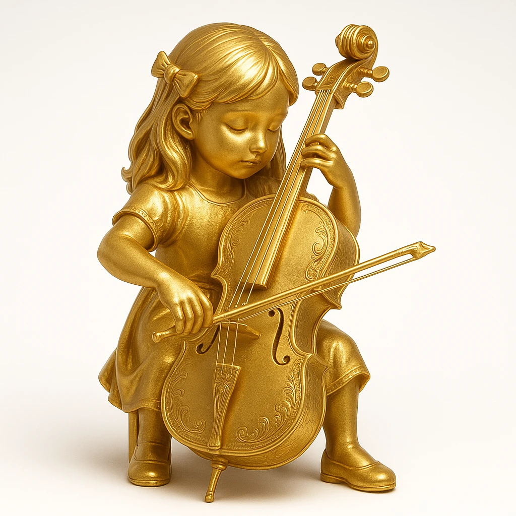 girl playing cello emoji