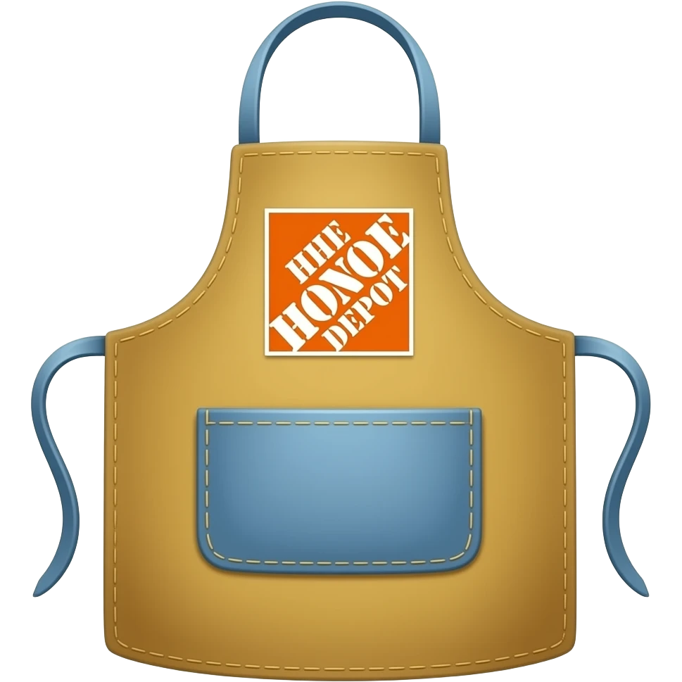 home depot apron emoji