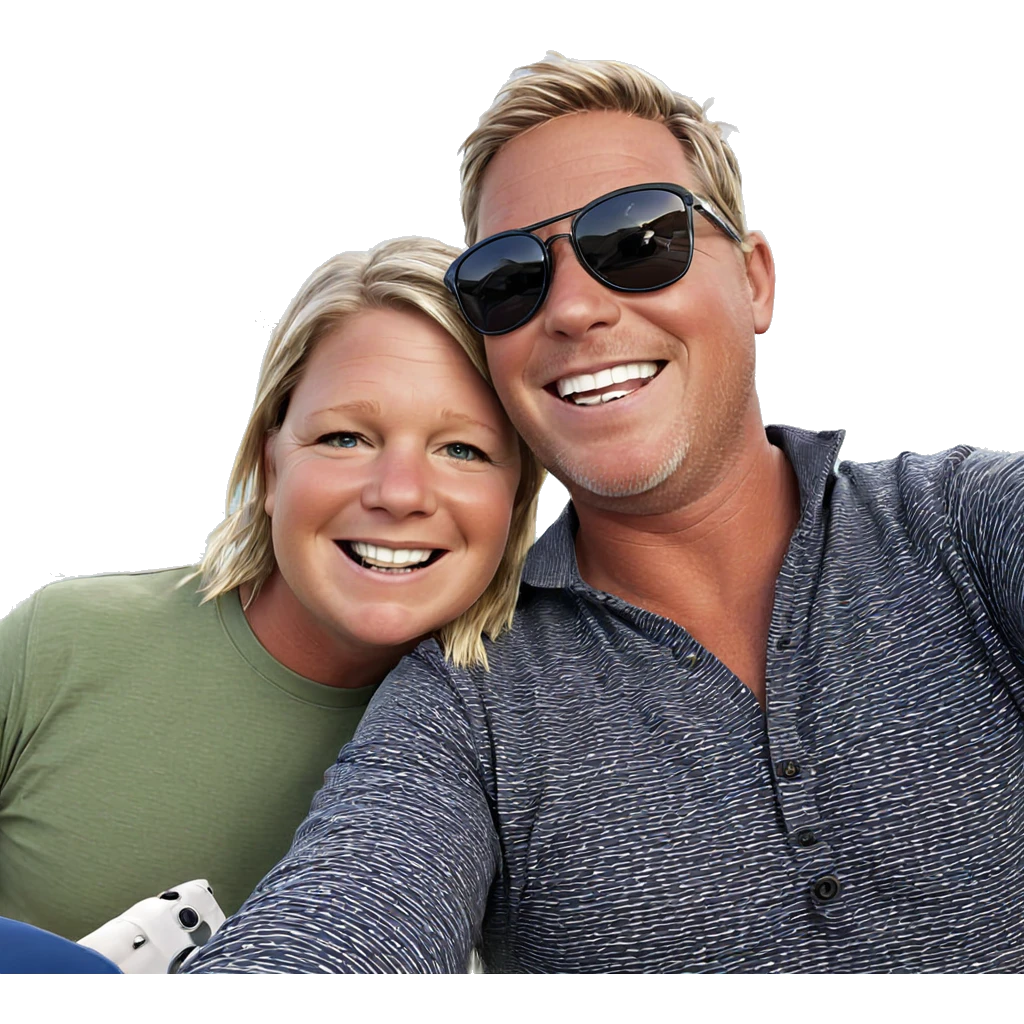 boys enjoying sunny selfie emoji