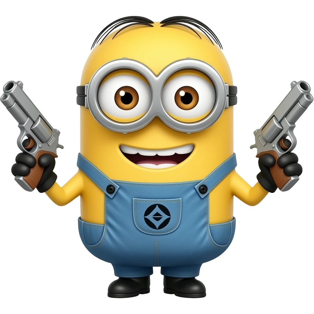 minnon 2 guns emoji