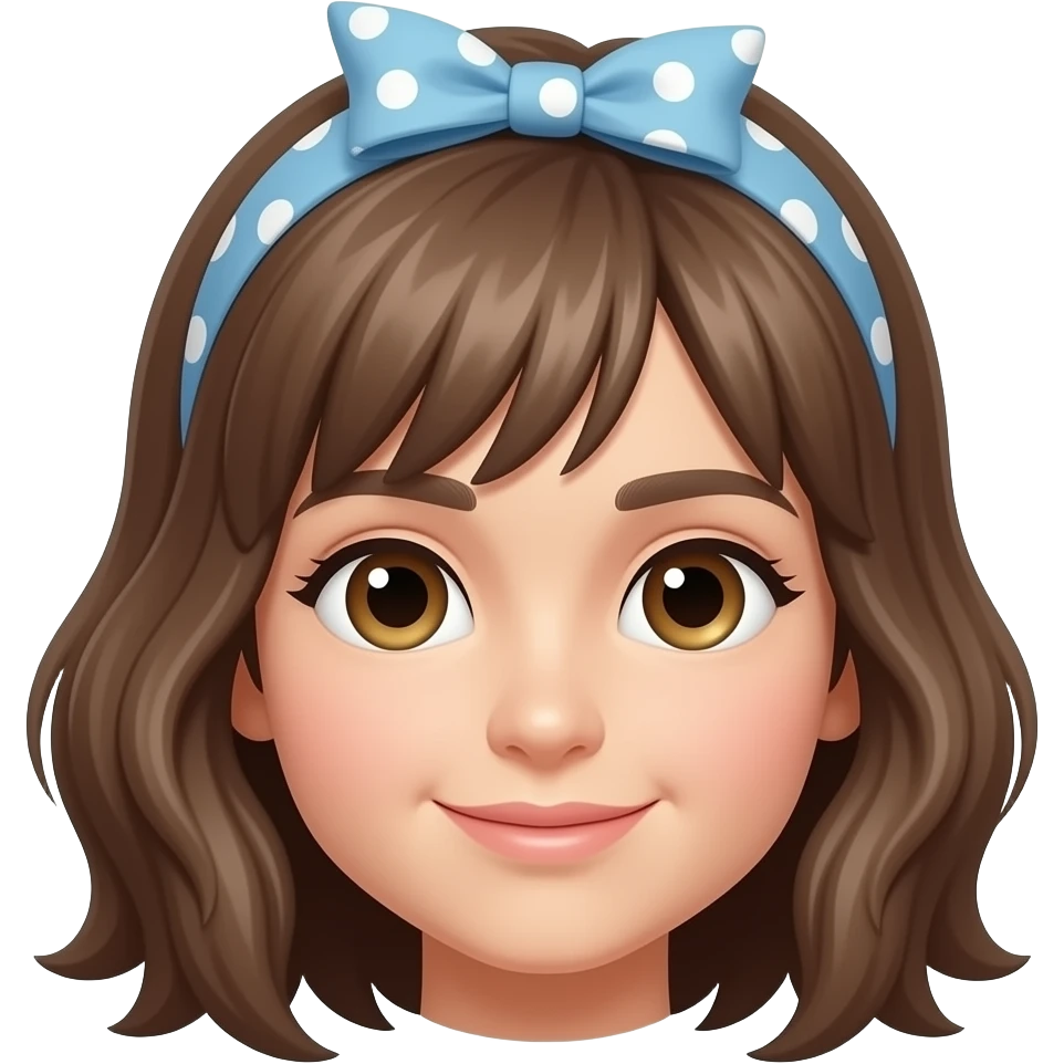 bandeau dans cheveux emoji