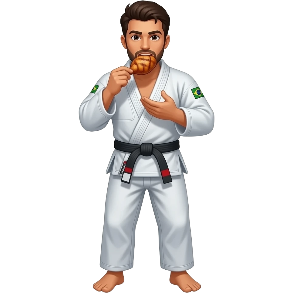Bjj comiendo pollo a la brasa emoji