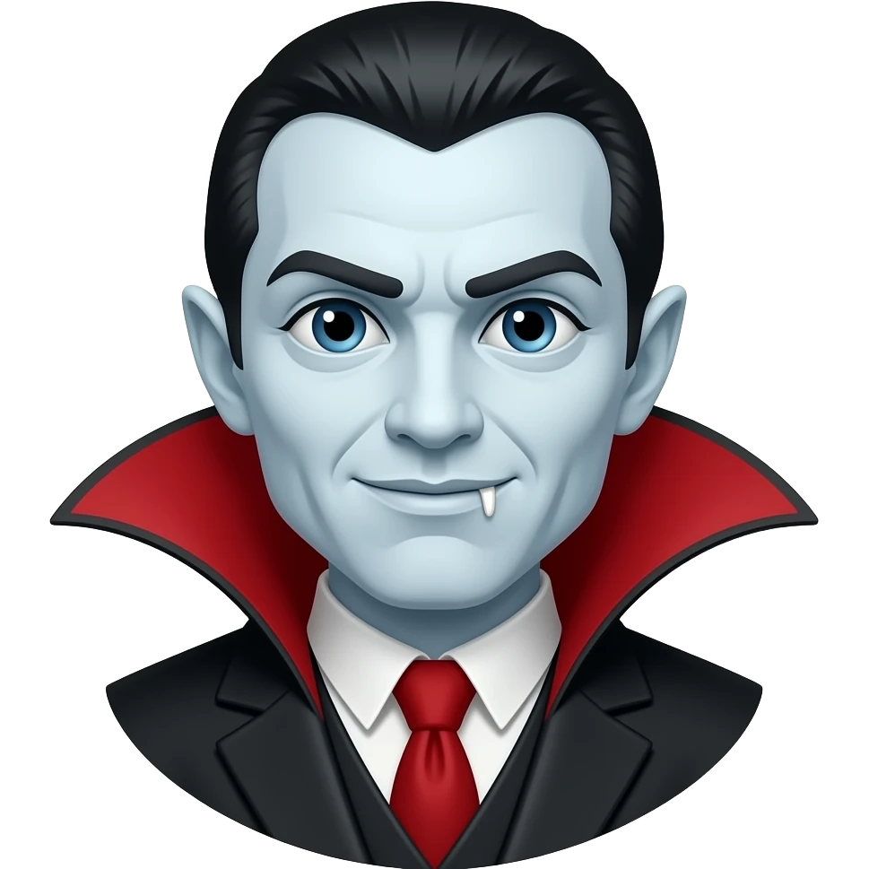 Dracula with dracula with p emoji