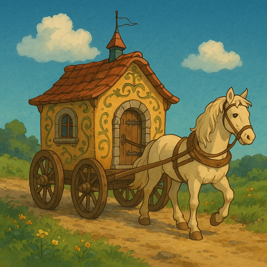 fairy tale medieval carriage emoji