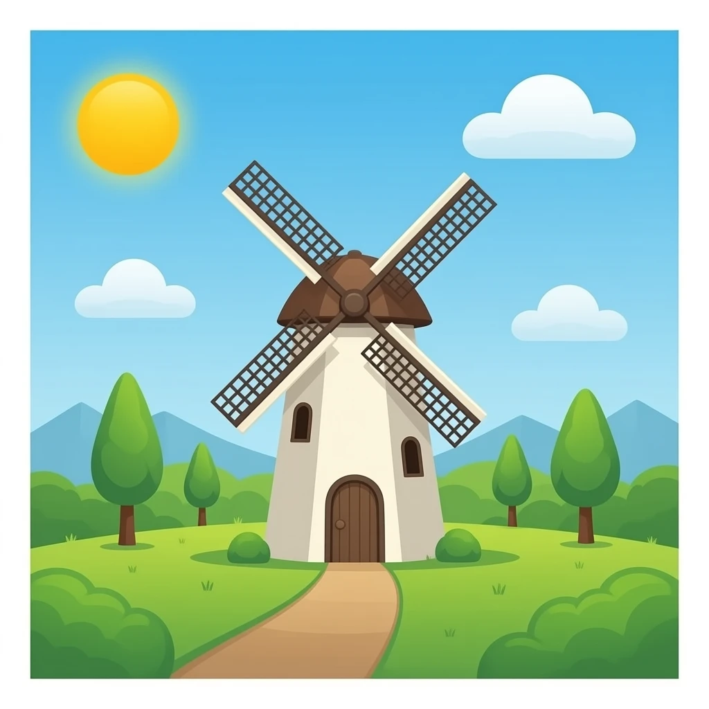 Moulin emoji