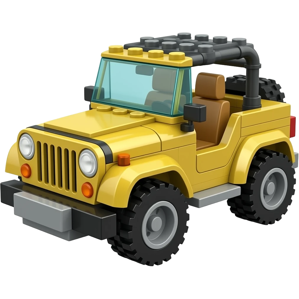 lego jeep emoji