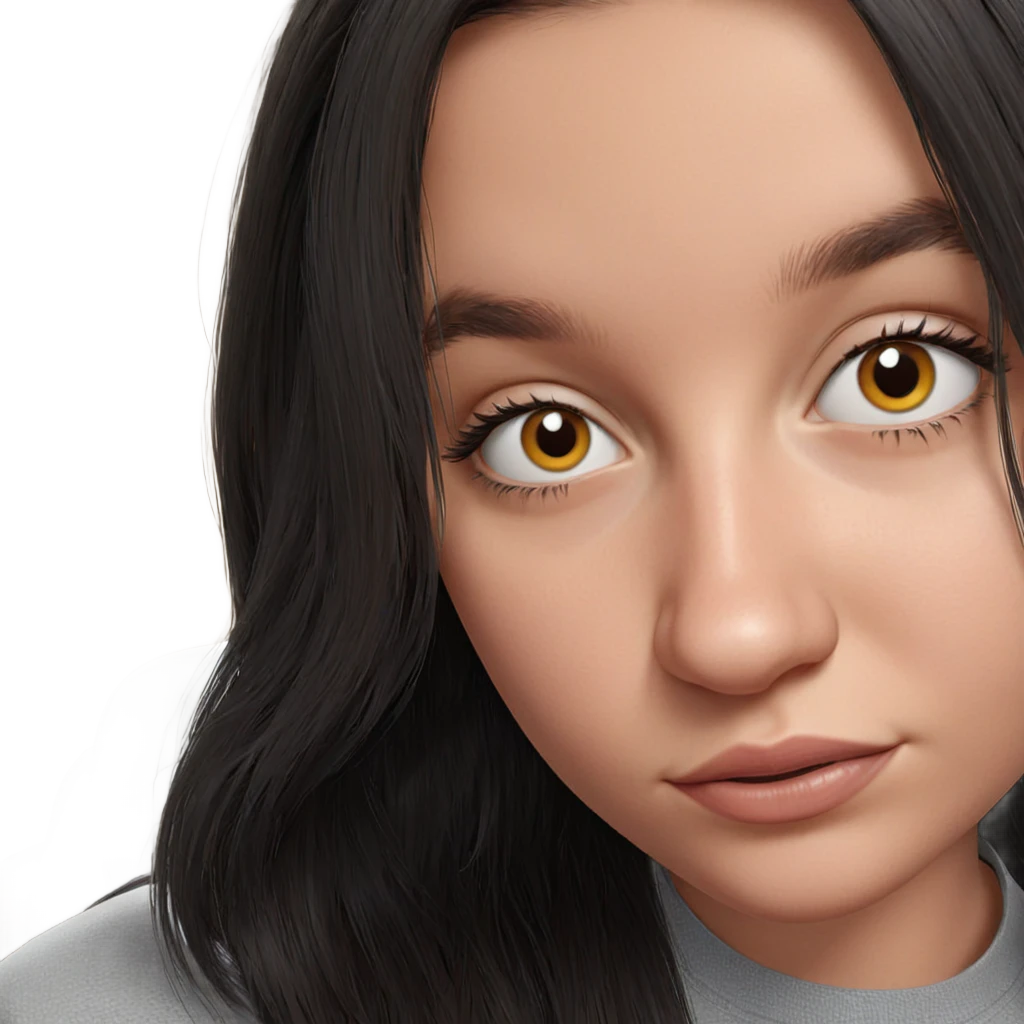 portrait of a girl emoji