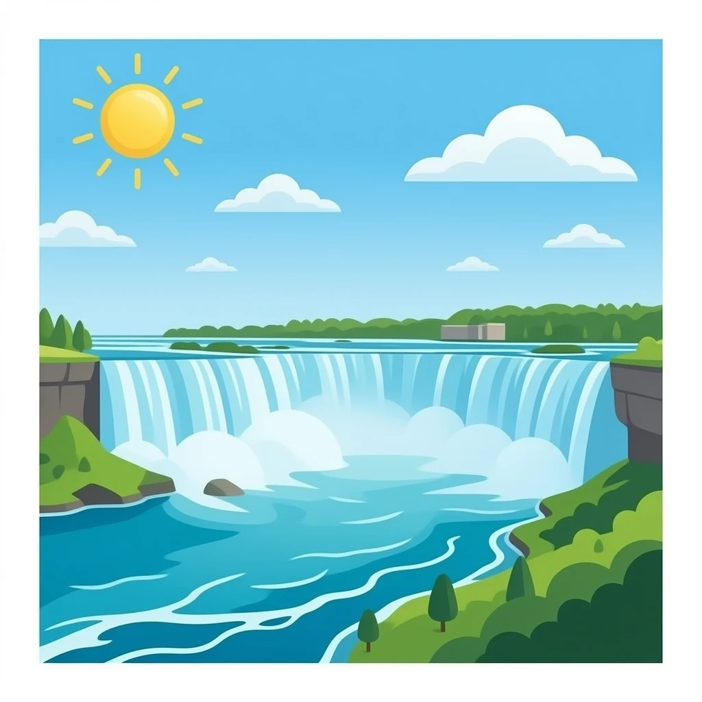 Niagara Falls emoji