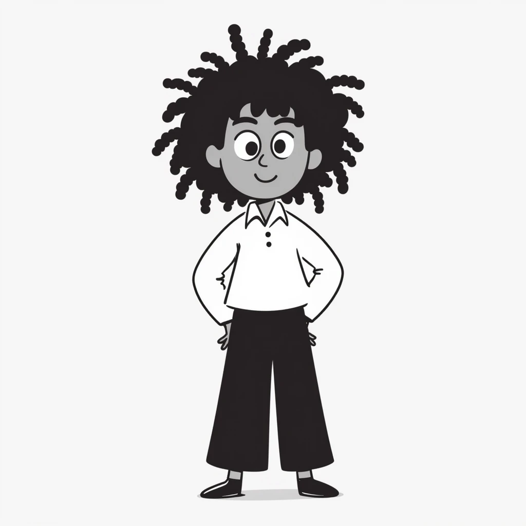 vampire boy with dreadlocks and a white shirt emoji