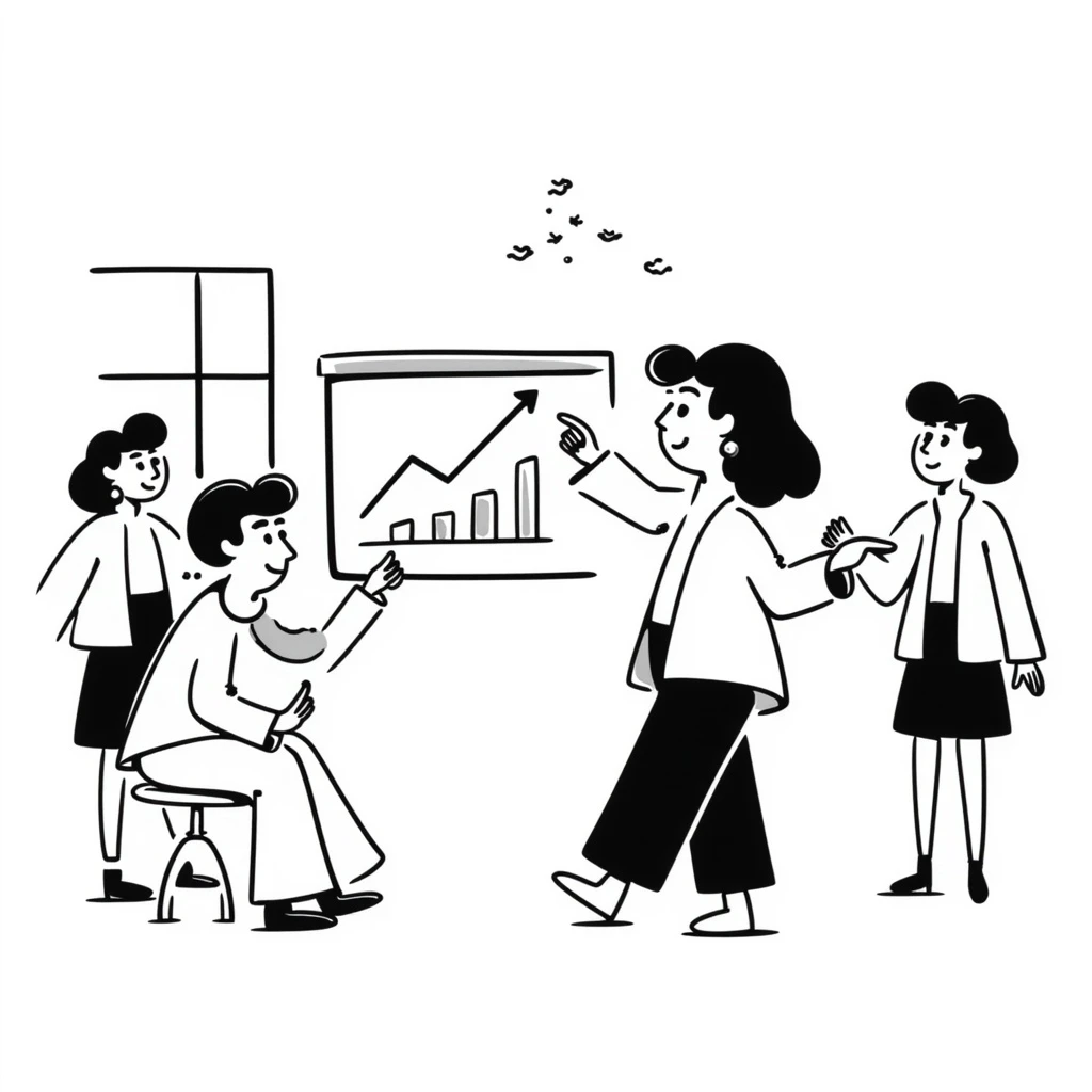 a manager communicates with or manages people emoji