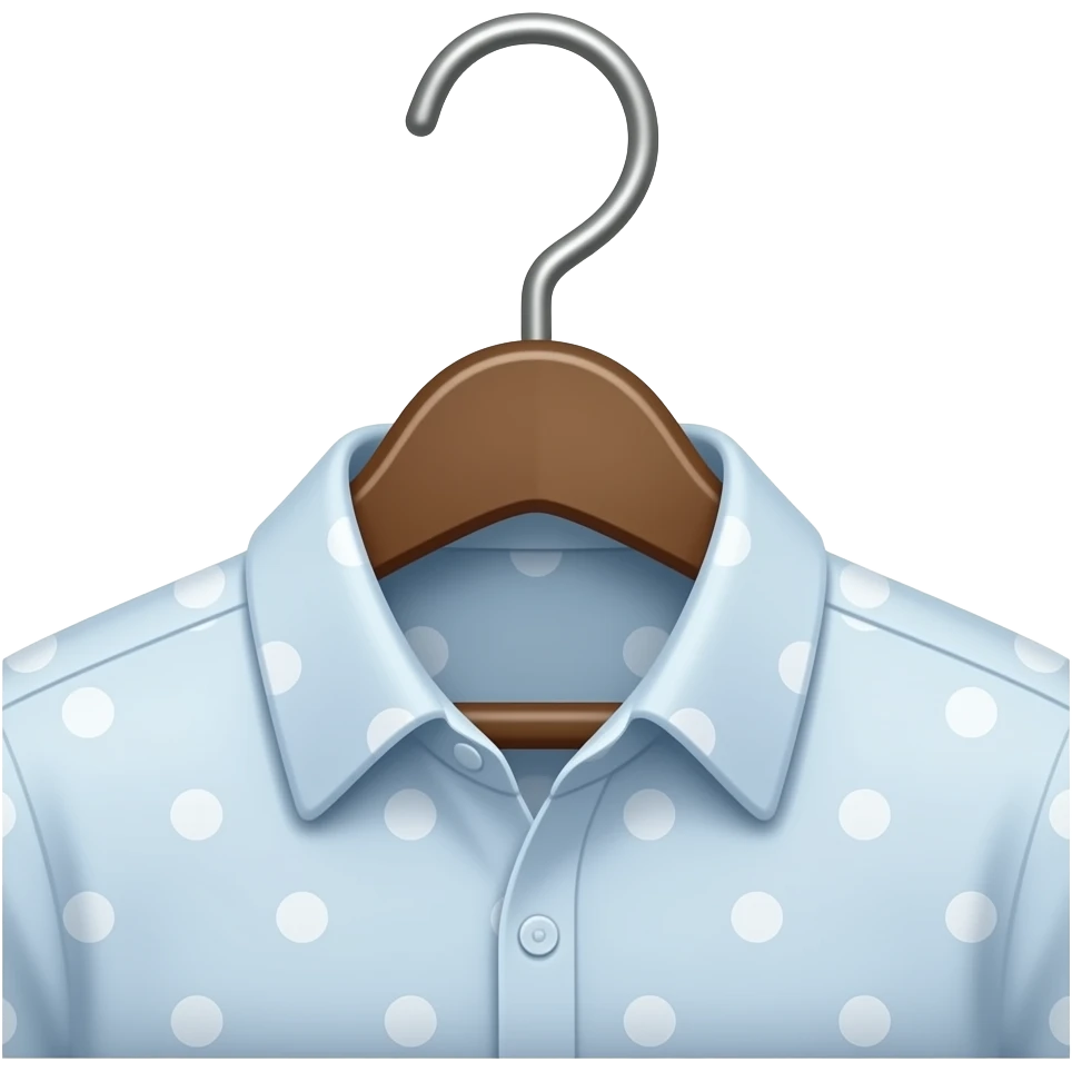 men shirt hanger emoji