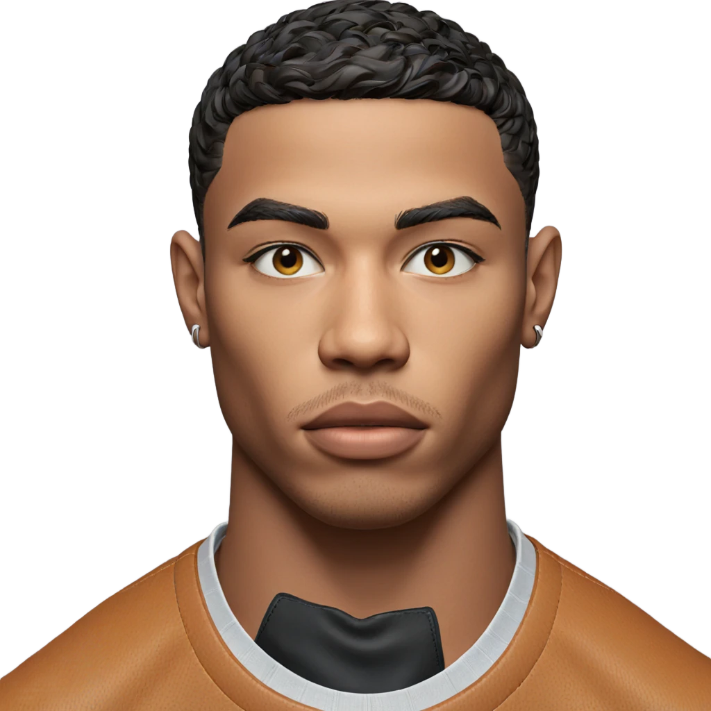 portrait of a stylish boy emoji