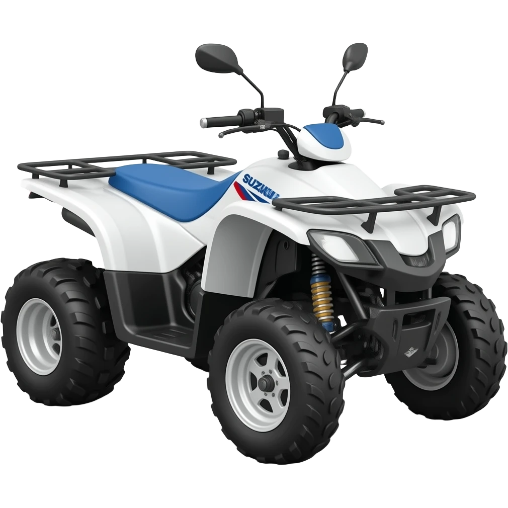 Quad suzuki ltz400 blanco emoji