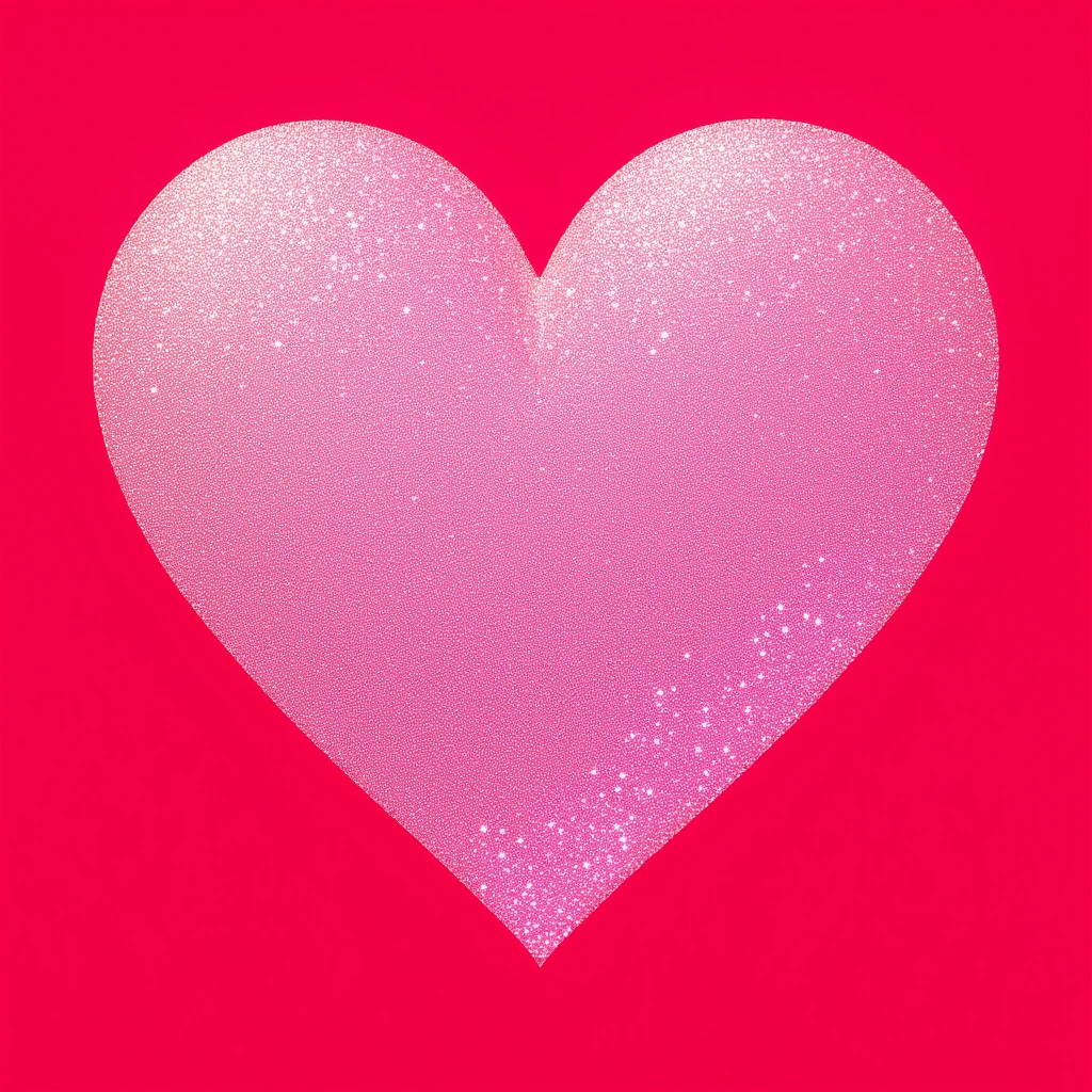 heart with a glitter effect emoji