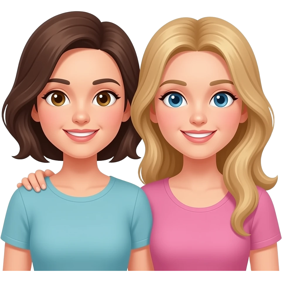 mujeres juntas emoji