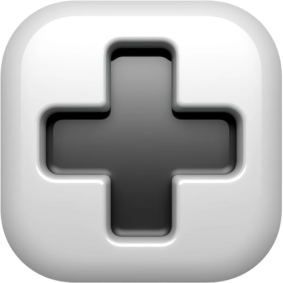 Намалюй мені плюс чорний emoji