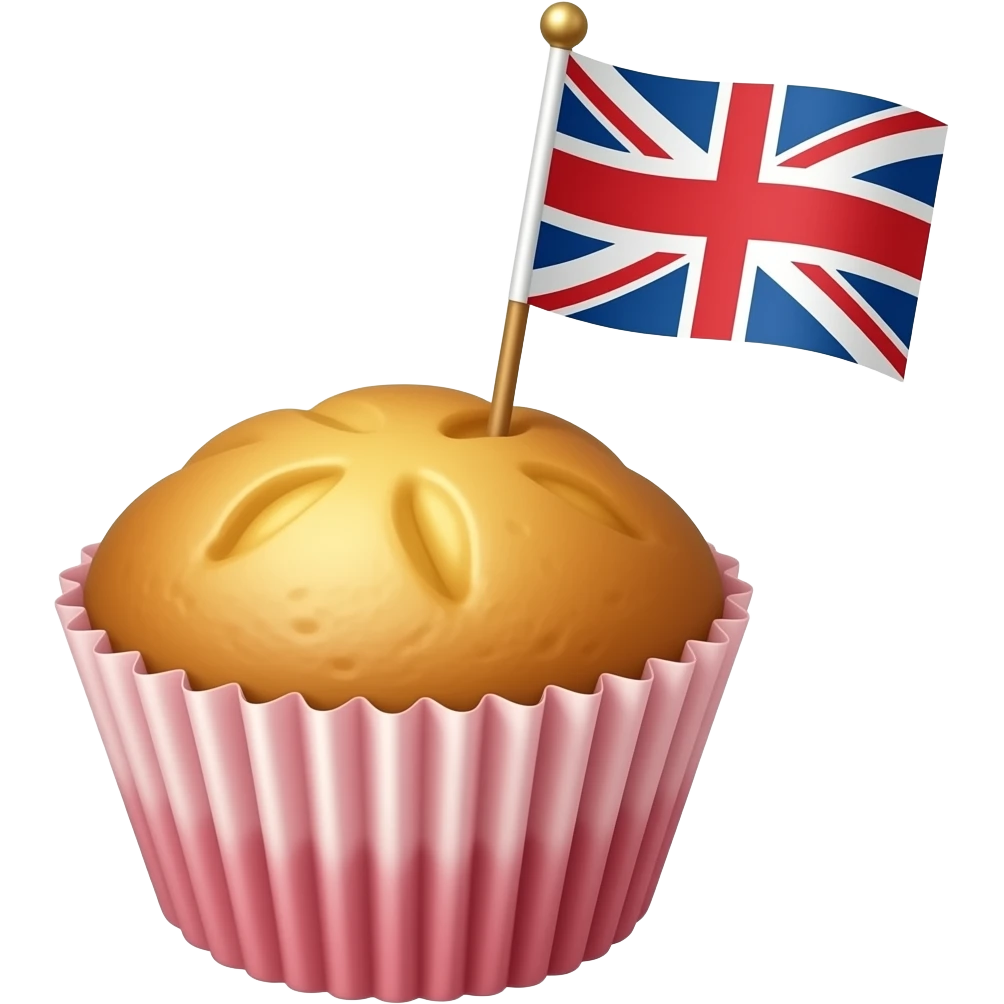 muffin no icing winner flag emoji