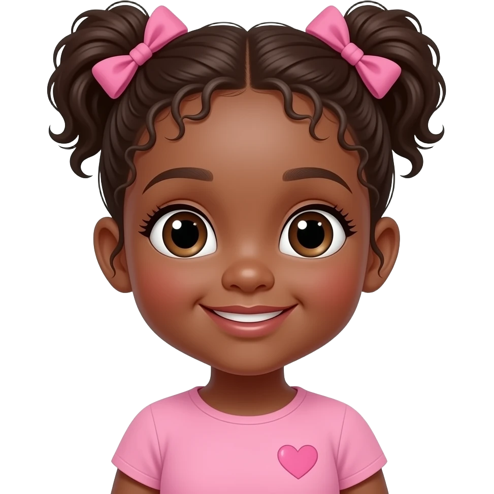 Make the brownskin girl a baby emoji