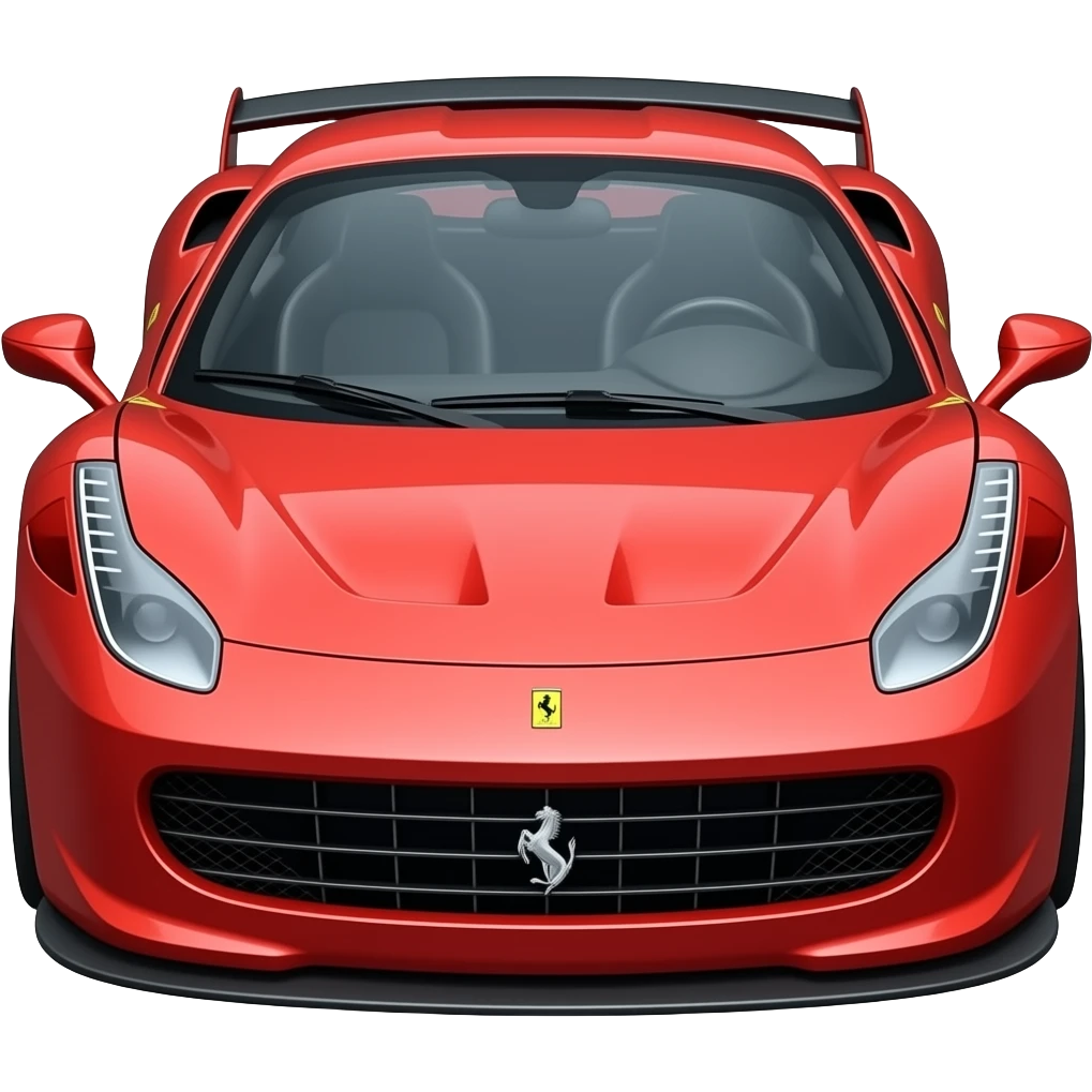 Araba son model ferrari emoji