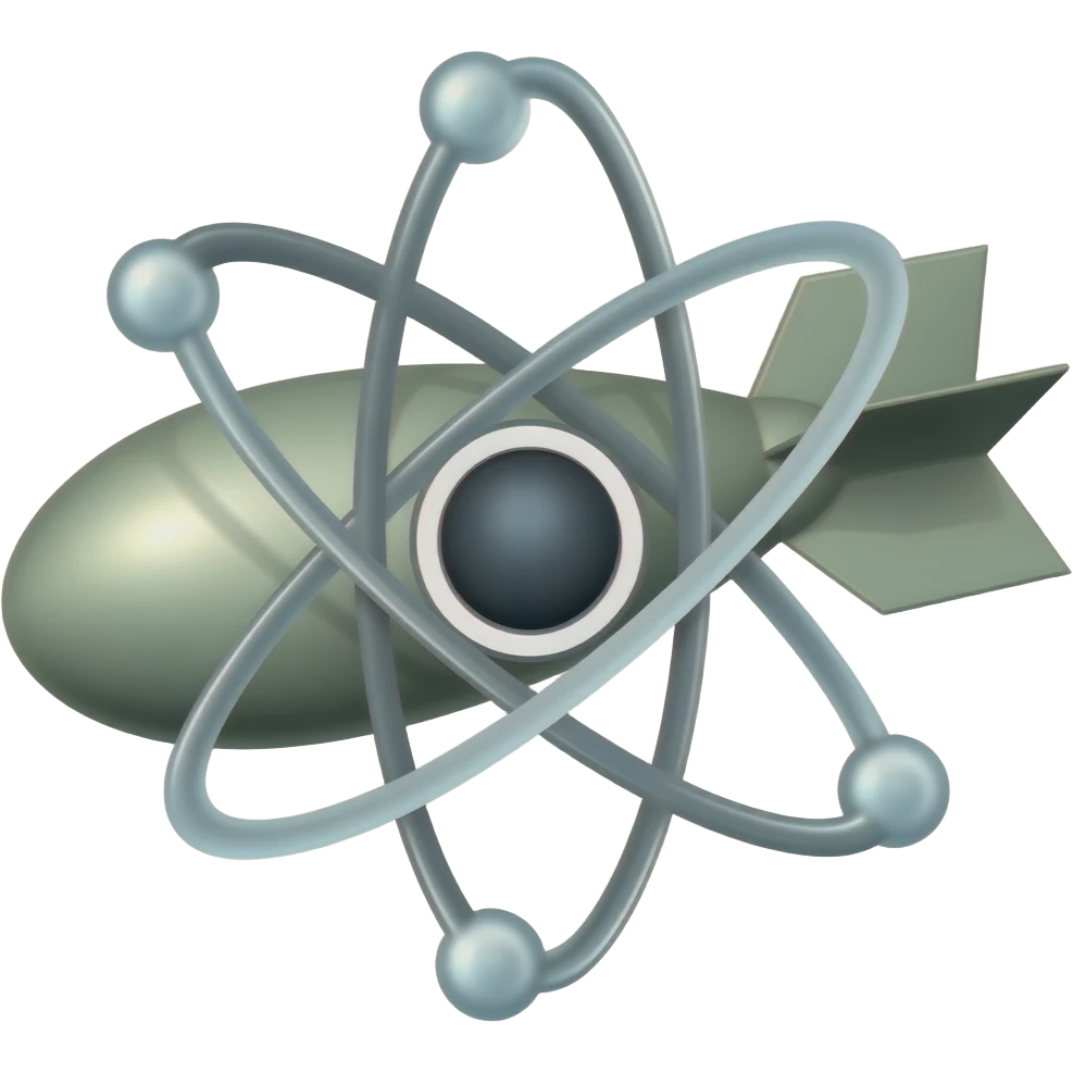 Atomic bomb emoji